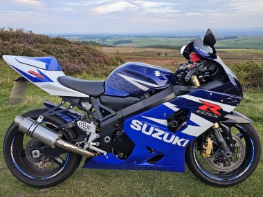 Acheter Carénages Moto Suzuki GSXR 600 2004-2005 - Bleu Blanc Rouge