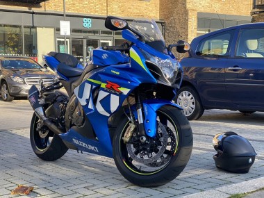 Acheter Carénages Moto Suzuki GSXR 1000 2009-2016 - Bleu Vert Blanc