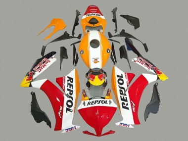 Acheter Carénages Moto Honda CBR1000RR 2012-2016 - Blanc Orange Rouge Jaune HRC Repsol