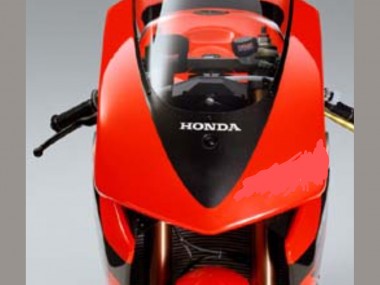 Acheter Kits Carénage Moto ABS Honda CBR600RR 2003-2004 - Rouge Noir Brillant