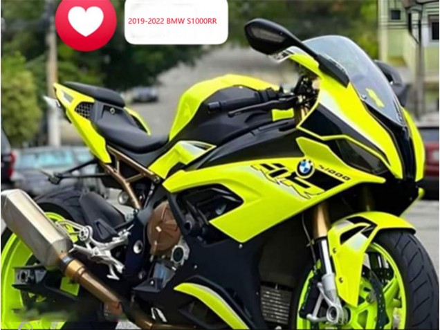Carénages Moto BMW S1000RR 2019-2022 - Lemon Jaune