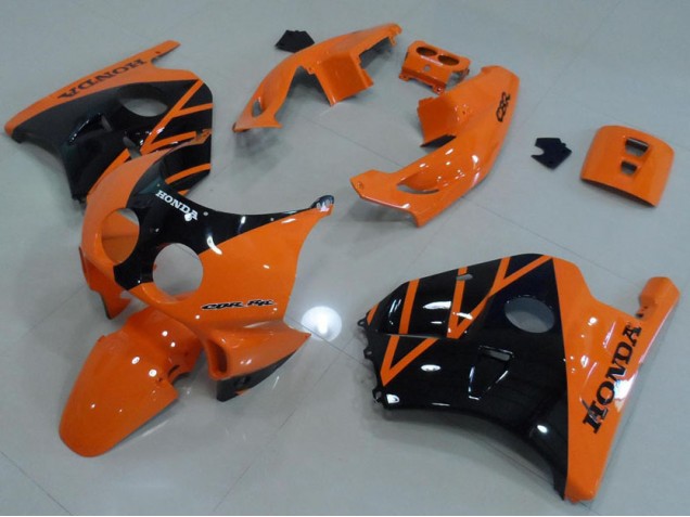 Carénage CBR 250 RR MC22 1991-1998 - Orange Noir Carénage CBR 250 RR MC22 1991-1998 - Orange Noir
