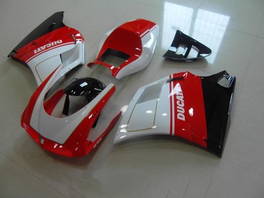 Acheter Carénage Ducati 748 916 996 996S 1993-2005 - Rouge Blanc