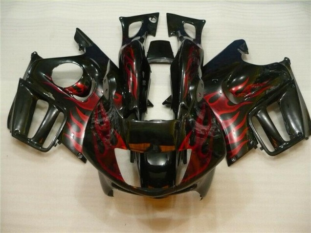 Carénages CBR 600 F3 1995-1998 - Noir Rouge Flamme Carénages CBR 600 F3 1995-1998 - Noir Rouge Flamme