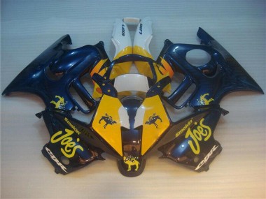 Acheter Carénage CBR 600 F3 1995-1998 - Bleu Jaune Joes