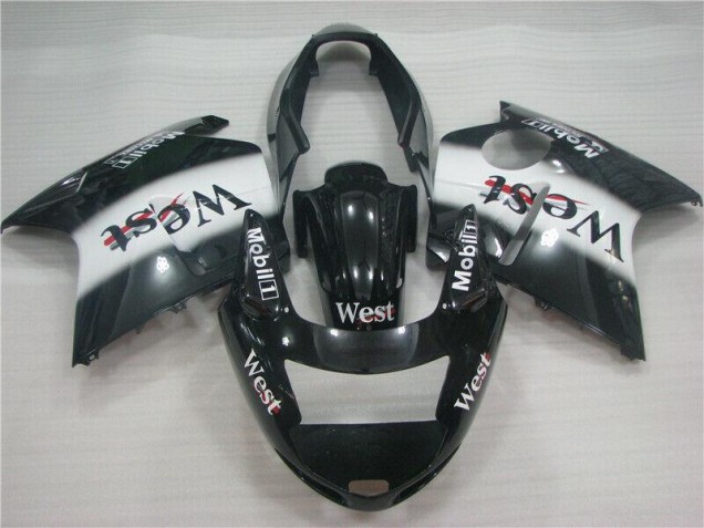 Carénage CBR 1100 XX 1996-2007 - Noir Blanc West Carénage CBR 1100 XX 1996-2007 - Noir Blanc West