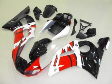 Acheter Carénages R6 1998-2002 - Rouge Blanc Noir