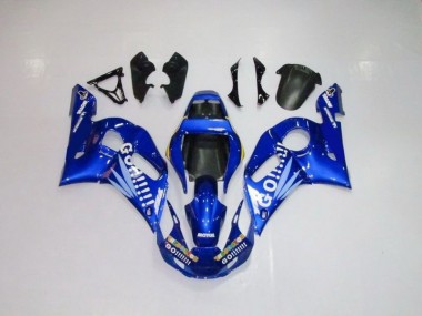 Acheter Carénage R6 1998-2002 - Bleu Blanc Go Motul