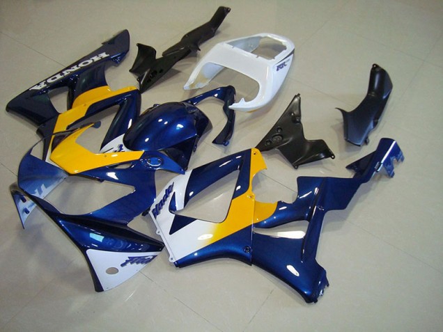 Carénage CBR 900 RR 929 2000-2001 - Bleu Foncé Jaune Blanc Carénage CBR 900 RR 929 2000-2001 - Bleu Foncé Jaune Blanc