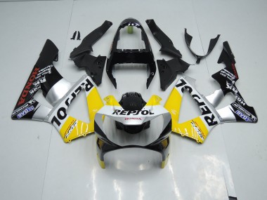 Acheter Carénage CBR 900 RR 929 2000-2001 - Jaune Argent Noir Repsol