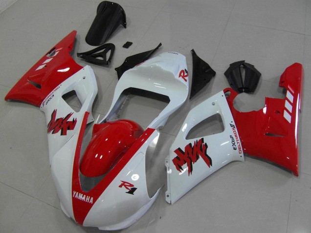 Carénage R1 2000-2001 - Rouge Blanc Courses Carénage R1 2000-2001 - Rouge Blanc Courses