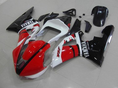 Acheter Carénage R1 2000-2001 - Rouge Noir Blanc Courses Version