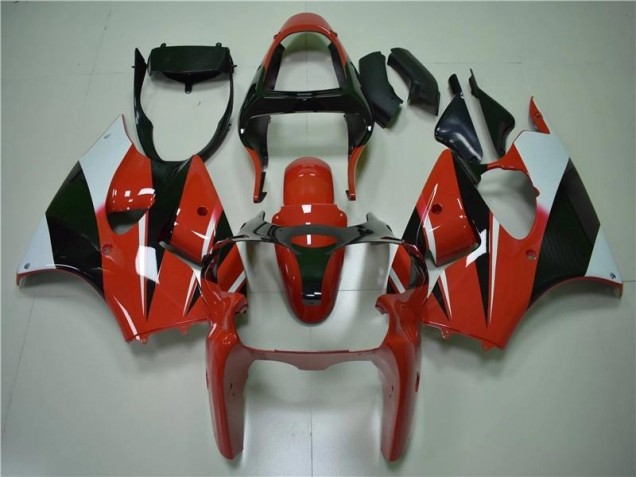 Carénage ZX6R 2000-2002 - Rouge Noir Blanc Carénage ZX6R 2000-2002 - Rouge Noir Blanc
