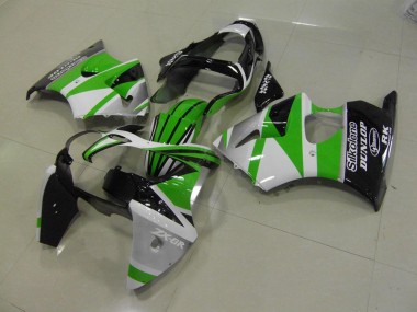 Acheter Carénage ZX6R 2000-2002 - Vert Blanc Bande