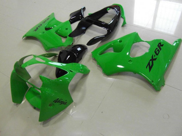 Carénage ZX6R 2000-2002 - Vert Noir Tail