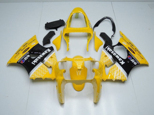 Carénage ZX6R 2000-2002 - Jaune Arrow Carénage ZX6R 2000-2002 - Jaune Arrow