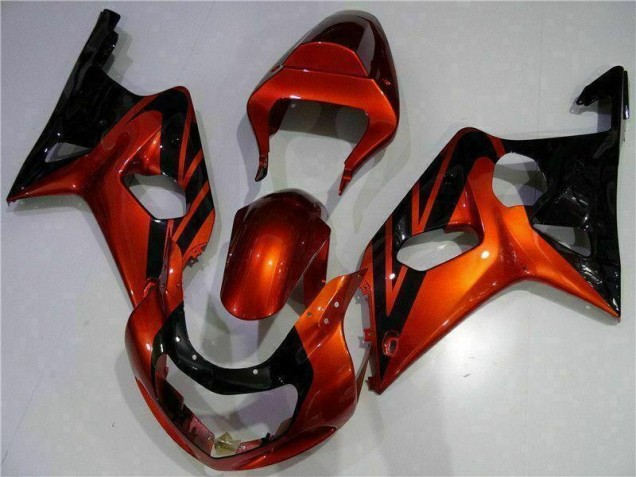 Carénage GSXR 1000 K1 2000-2002 - Orange Noir Carénage GSXR 1000 K1 2000-2002 - Orange Noir