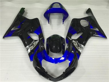 Acheter Carénage GSXR 1000 K1 2000-2002 - Bleu Noir