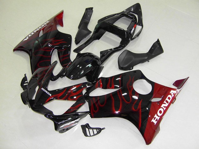 Carénages CBR 600 F4i 2001-2003 - Rouge Flamme