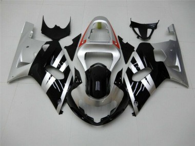 Acheter Carénage GSXR 600 / 750 K1 K2 K3 2001-2003 - Noir Argent
