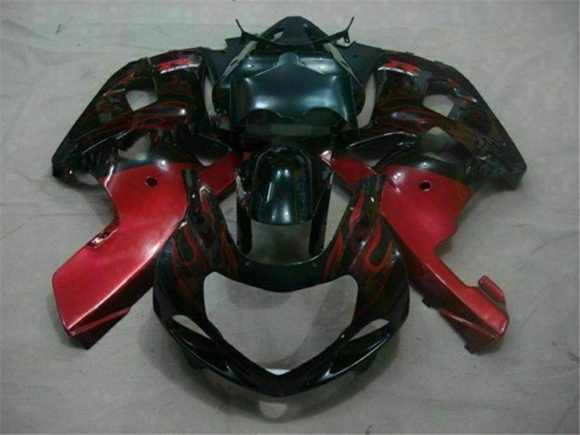 Carénage GSXR 600 / 750 K1 K2 K3 2001-2003 - Noir Rouge Carénage GSXR 600 / 750 K1 K2 K3 2001-2003 - Noir Rouge