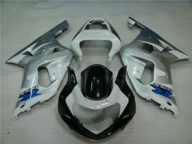 Acheter Carénages GSXR 600 / 750 K1 K2 K3 2001-2003 - Argent Noir