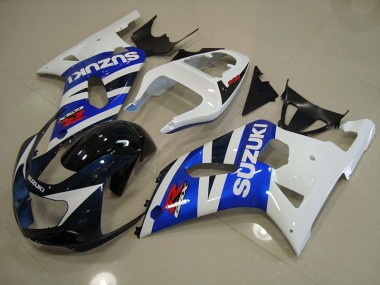 Acheter Carénage GSXR 750 K1 K2 K3 2001-2003 - Bleu Blanc