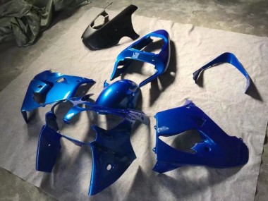 Acheter Carénage ZX9R 2002-2003 - Bleu Noir Mat