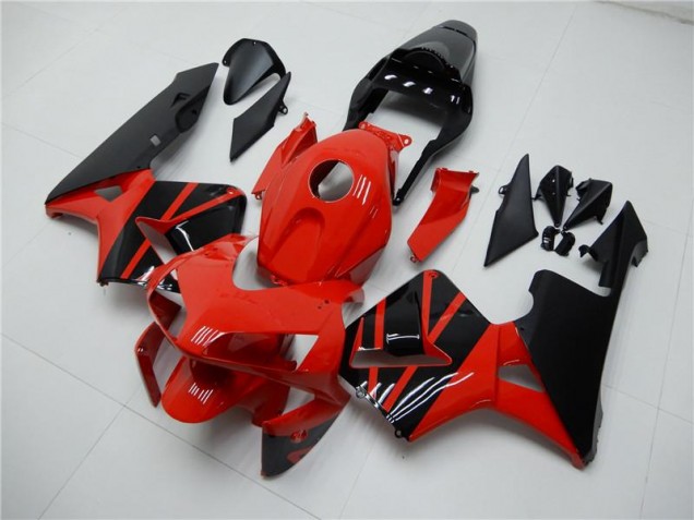 Carénage CBR 600 RR 2003-2004 - Rouge Noir Carénage CBR 600 RR 2003-2004 - Rouge Noir
