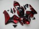 Carrosserie CBR 600 RR 2003-2004 - Rouge Noir Carrosserie CBR 600 RR 2003-2004 - Rouge Noir