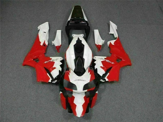 Carénages CBR 600 RR 2003-2004 - Rouge Blanc Carénages CBR 600 RR 2003-2004 - Rouge Blanc