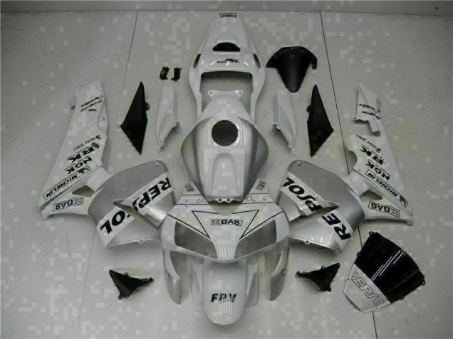Carénages CBR 600 RR 2003-2004 - Blanc Repsol Carénages CBR 600 RR 2003-2004 - Blanc Repsol
