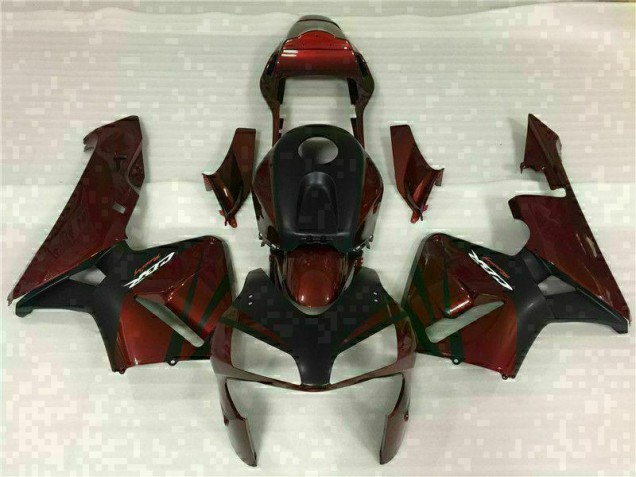 Carénage CBR 600 RR 2003-2004 - Noir Rouge Carénage CBR 600 RR 2003-2004 - Noir Rouge