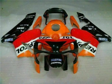 Acheter Carénage CBR 600 RR 2003-2004 - Orange Repsol