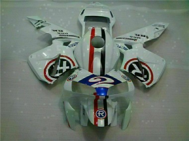 Acheter Carénage CBR 600 RR 2003-2004 - Blanc Bleu R 2