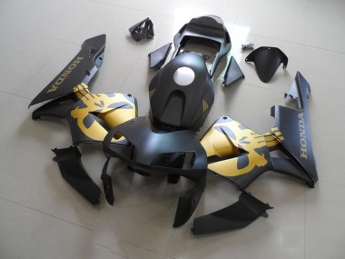 Acheter Carénage CBR 600 RR 2003-2004 - Noir Or Décalque