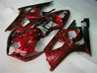 Acheter Carénage GSXR 1000 K3 2003-2004 - Rouge