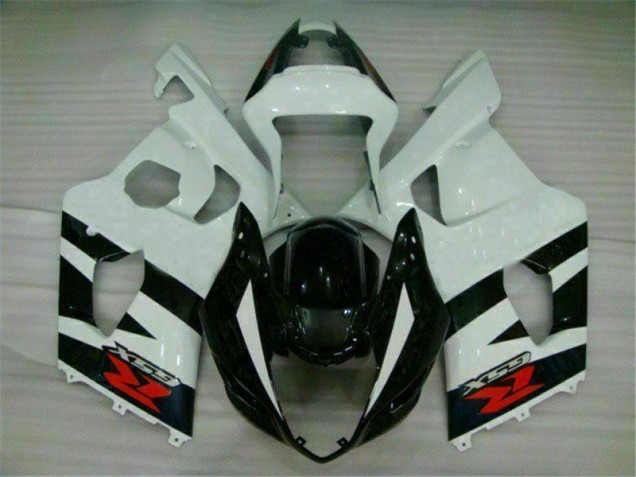 Carrosserie GSXR 1000 K3 2003-2004 - Blanc Noir Carrosserie GSXR 1000 K3 2003-2004 - Blanc Noir