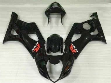 Acheter Carrosserie GSXR 1000 K3 2003-2004 - Noir Brillant