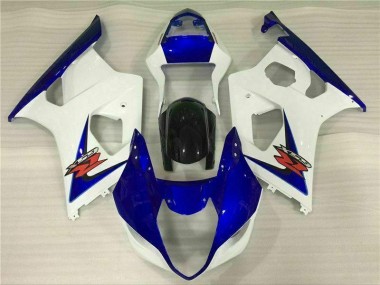 Acheter Carénage GSXR 1000 K3 2003-2004 - Blanc Bleu