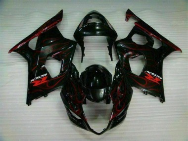 Acheter Carénage GSXR 1000 K3 2003-2004 - Rouge Flamme