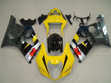 Acheter Carénage GSXR 1000 K3 2003-2004 - Jaune Gris