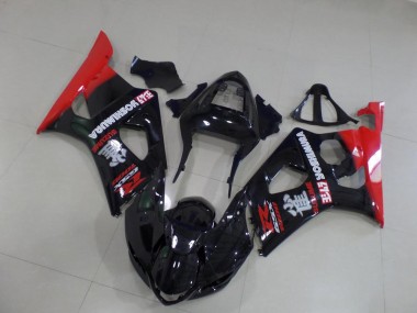 Acheter Carénage GSXR 1000 K3 2003-2004 - Noir et Rouge