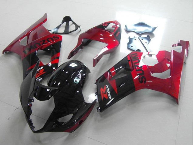 Carénages GSXR 1000 K3 2003-2004 - Noir Rouge Carénages GSXR 1000 K3 2003-2004 - Noir Rouge