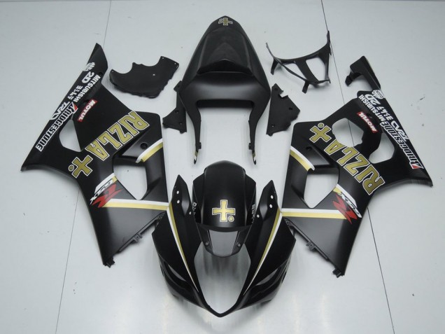 Carénage GSXR 1000 K3 2003-2004 - Noir Mat Rizla Carénage GSXR 1000 K3 2003-2004 - Noir Mat Rizla