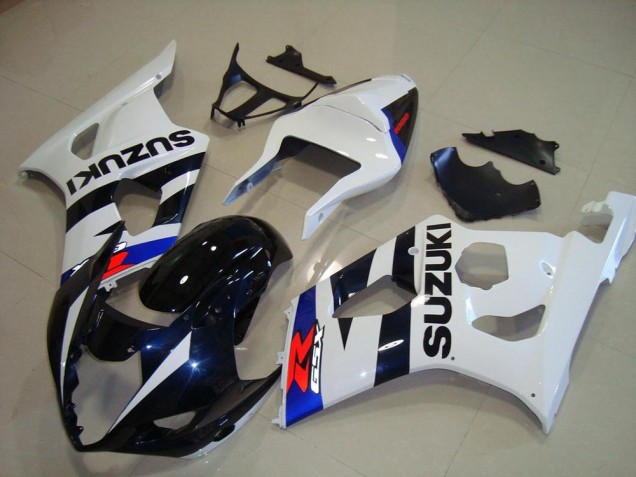 Carénage GSXR 1000 K3 2003-2004 - Bleu Foncé Blanc Carénage GSXR 1000 K3 2003-2004 - Bleu Foncé Blanc