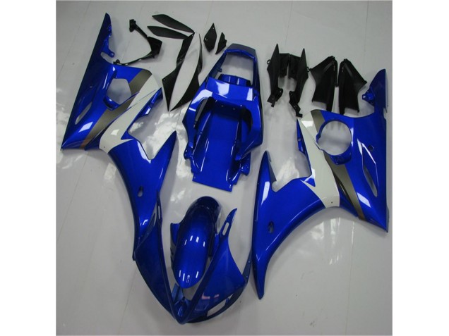 Carrosserie R6 2003-2005 - Bleu Blanc Carrosserie R6 2003-2005 - Bleu Blanc