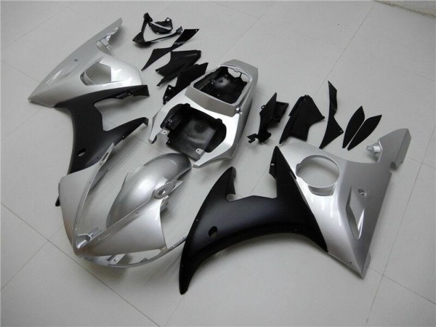 Carénage R6 2003-2005 - Argent Noir