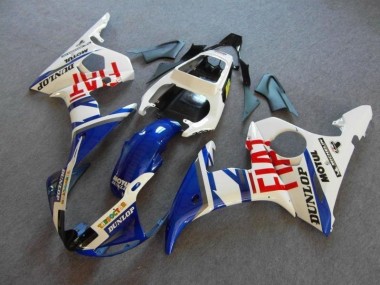 Acheter Carénage R6 2003-2005 - Bleu Blanc Fiat