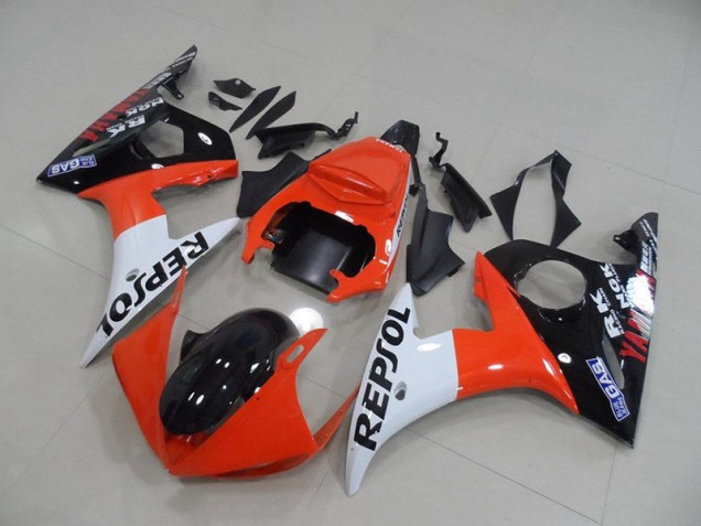 Carénages R6 2003-2005 - Repsol Carénages R6 2003-2005 - Repsol